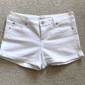 White shorts